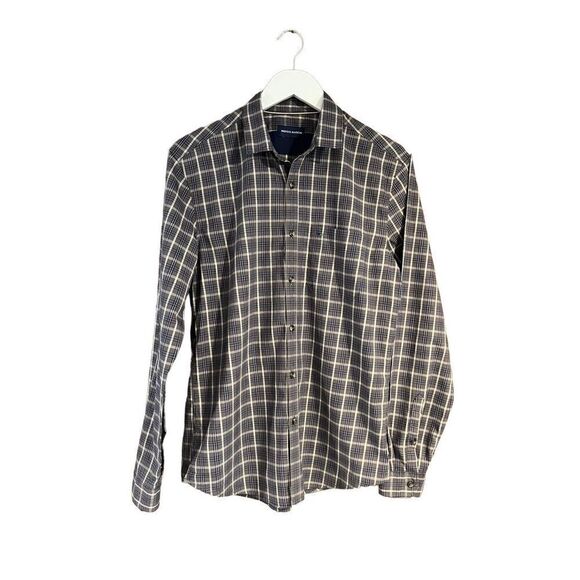 Indigo Nation plaid button down shirt - L - Picture 1 of 8
